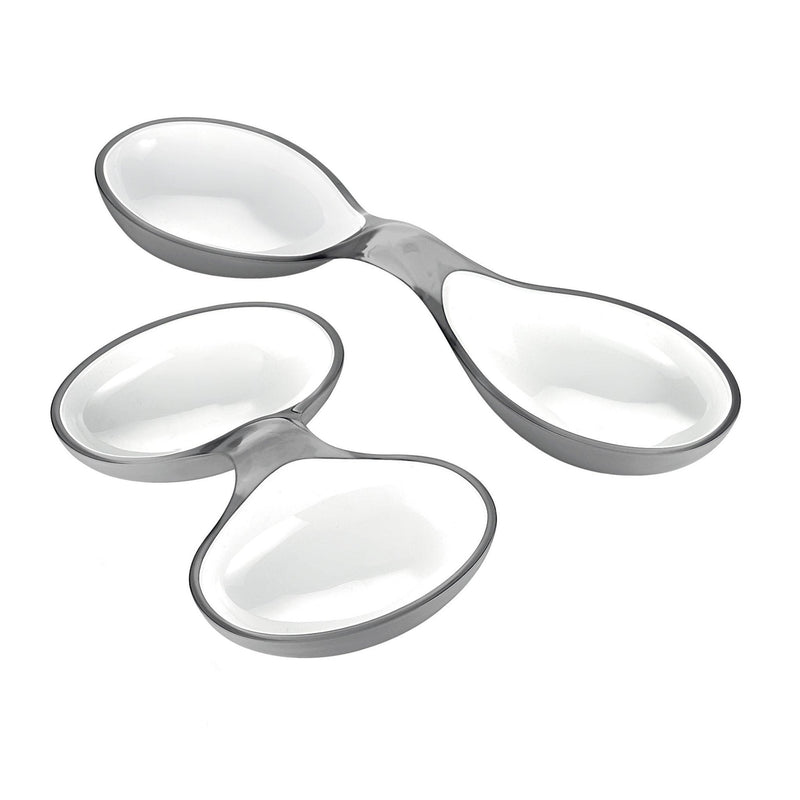 Guzzini - Grace - Two-Tone Interlocking Dishes (Set of 2) - Limolin 