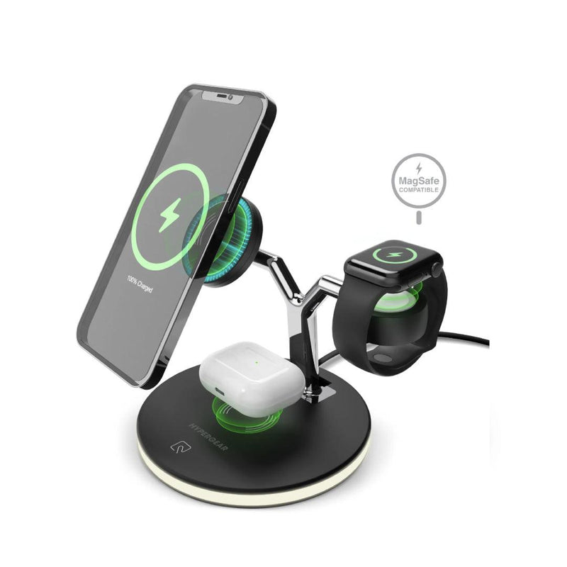 HyperGear - Wireless Charging Stand 3 In 1 - Black - Limolin 