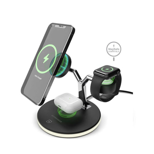 HyperGear - Wireless Charging Stand 3 In 1 - Black - Limolin 