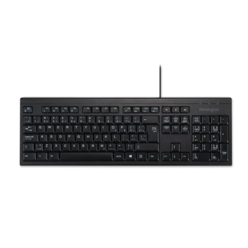 Kensington - Kensington Keyboard USB Wiredingual Black PC/Mac - Limolin 
