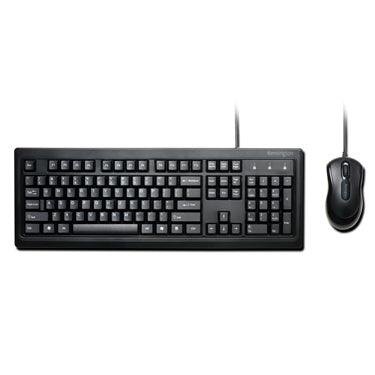 Kensington - Keyboard & Mouse Combo Set For Life USB Wired - Limolin 
