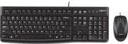 Logitech - Keyboard & Mouse Combo Wired MK120 1000dipi PC - Black - Limolin 