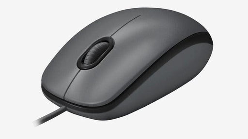 Logitech - Mouse Wired M100 Ambidextrous 3 Button with Scroll 1000dpi PC/Mac/Chrome/Linux - Black - Limolin 