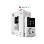 Nexxt - Smart Home - Wi-Fi Door Lock - Digital Keypad Mechanical Key - Stainless Steel - Limolin 