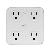 Nexxt - Smart Home - Wi-Fi Surge Protector Wall Outlets - Limolin 