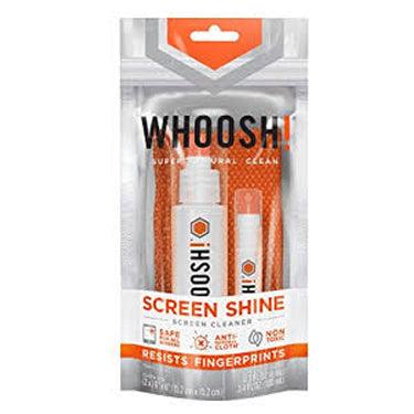 Whoosh - Duo Pouch 100ml & 8ml Screen Shine with 2 Cloths - Limolin 