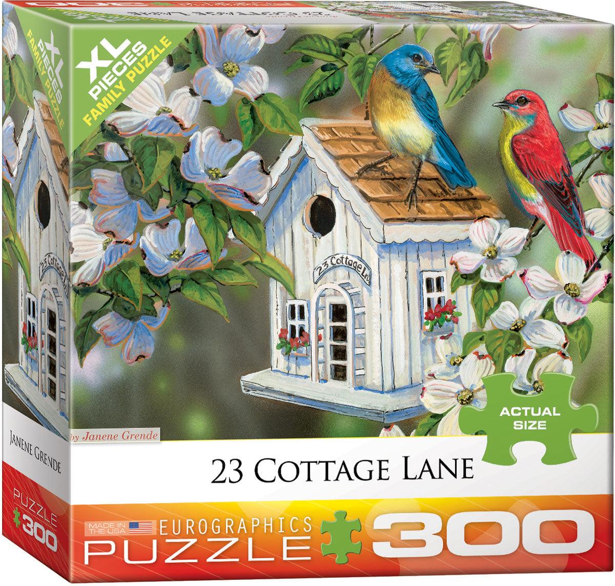 Eurographics 23 Cottage Lane by Janene Grende (300Piece XL Puzzle — free download