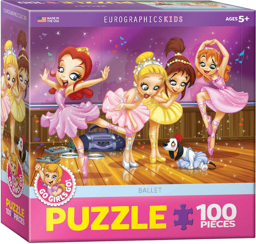 Eurographics - Ballet - Go Girls Go! (100pc Puzzle)