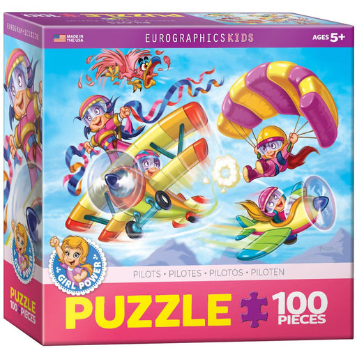 Eurographics - Pilots - Go Girls Go! (100pc Puzzle)