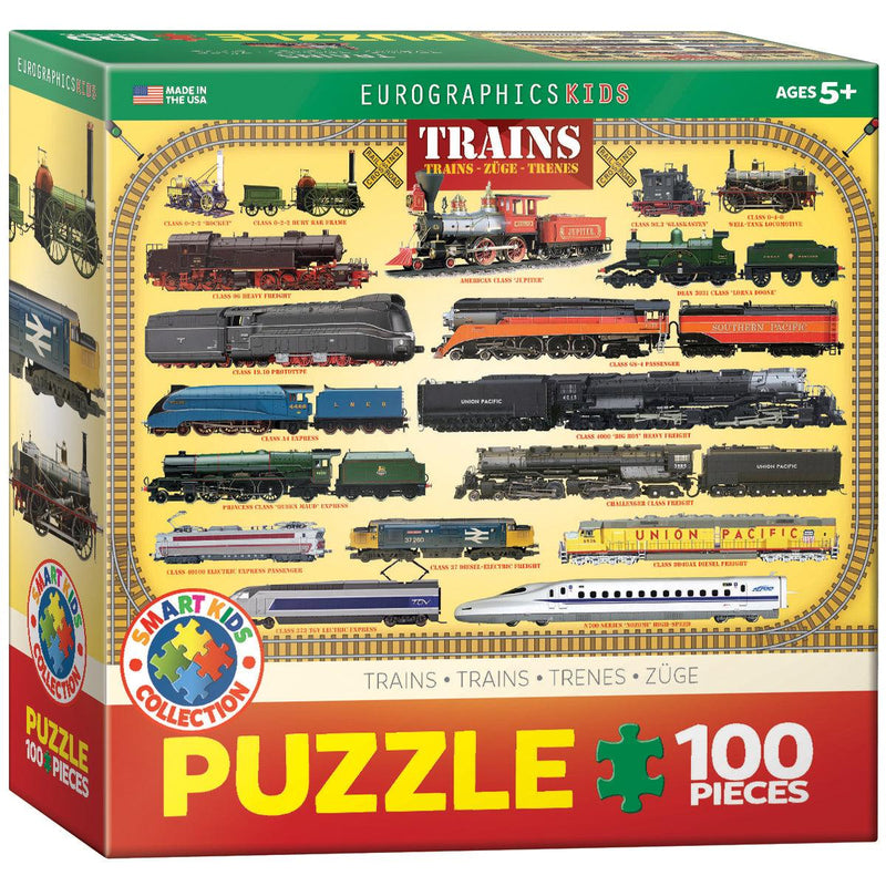 Eurographics - Trains (100pc Puzzle)