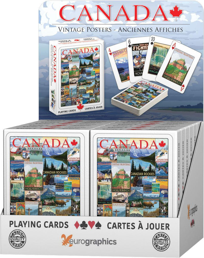 Eurographics - Travel Canada - Playing Cards (13 images) (ACCESSORIES)