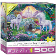 Eurographics - Unicorns In Fairy Land By Jan Patrik (500-Piece Puzzle)