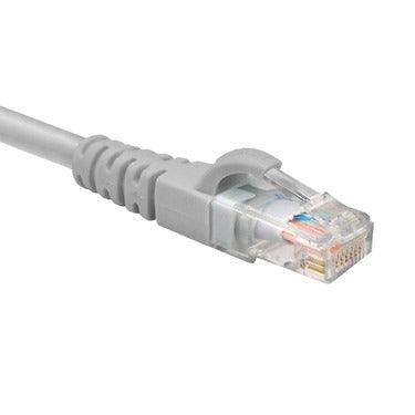 Nexxt - Networking Cat6 10ft UTP Gigabit Ethernet Cable 4 Pairs 23AWG CMR UL ETL Verified - Gray - Limolin 